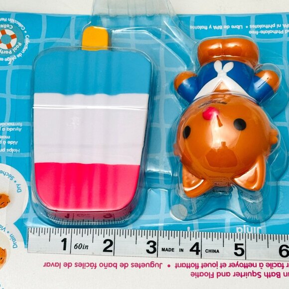 Sago Mini Bath Squirter & Floatie Jinja Cat BPA-Free Toy 1+ Age - Picture 4 of 4